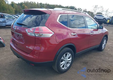 2015 Nissan Rogue Sv from USA, damaged, VIN KNMAT2MV1FP508118
